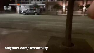 TESSA TASTY- Late Night Naked Walk through the City