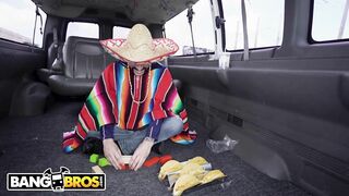 BANGBROS - Cinco De Mayo Bus Fuck With Brunette MILF Becky Bandini & Very Enthusiastic Tyler Steel