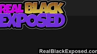 RealBlackExposed - Ebony Babe Tila Flame Masturbates Before Hardcore Fucking