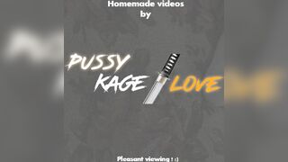 Girl Watches HER PORN and MASTURBATES: Hard Fuck with A Gag in Her Mouth | PussyKageLove