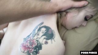 Tiny BABY KITTEN Ass Fucked And Creampied By Daddy ´