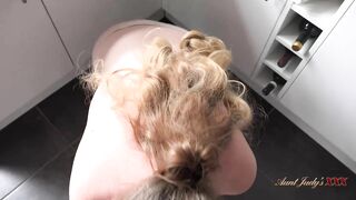 AuntJudysXXX - 46yo Big Tit MILF Housewife Nel - Kitchen POV Experience