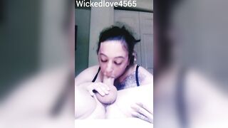 Hot Slobbering cum eating ORAL CREAMPIE facefuck 69 STYLE