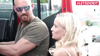 DOE PROJECTS – Truck Driver Got Lucky To Fuck Blonde Beauty Victoria Pure – LETSDOEIT