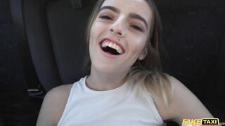 Fake Taxi Horny art student loves taking a masssive cock in her ass