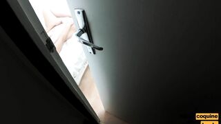 I Caught my 18yo Roommate Masturbating and Fucked her ! (Part 1/2)