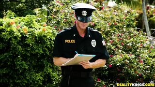 Reality Kings - Naughty Yello Fucks Officer Ryan Mclane Who Is Suppose To Give Her Complaint Letter