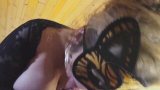 Huge COCK Marvels at Mistress Thursday Amazing COCK WORSHIP Attention & Blows His Load -CLOSE POV