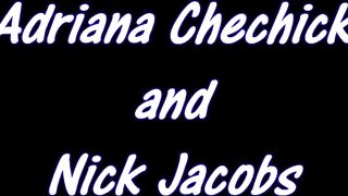 Adriana Chechik Fucks and Rims Nick Jacobs at a Hotel