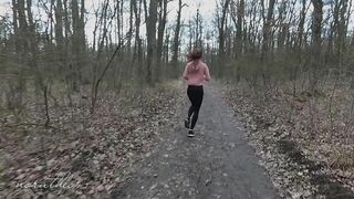 Forest Running, Anal Fucking, Public Cumming