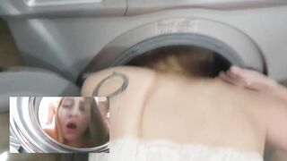 Maid Stuck in The Washer And Fucked Hard | PussyKageLove