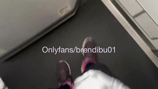 Sex on the plane, Brendi sg in public ( avión ) onlyfans/brendibu01