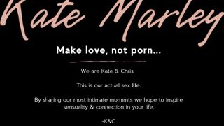 Chris & Kate Marley's Real Passionate Lovemaking and Mutual Masturbation