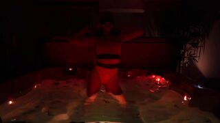 ANA LINGUS - 18YO CAMGIRL GETS FUCKED HARD AND CUMS IN A SPA HOTEL