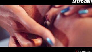 Luna Corazon Gets Cum In Her Mouth After Romantic Blowjob - LETSDOEIT