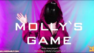 Squid game 2. Try not to cum. Anal Levl 4K - MollyRedWolf