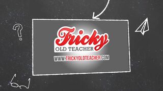 Tricky Old Teacher - Blondie chooses to fuck hard