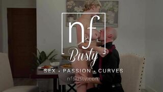 NFBusty - Busty Blonde Skye Blue Has A BJ For Dessert - S14:E3