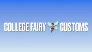 College Fairy ????????‍♀️ Rides Dildo with Bubble Butt