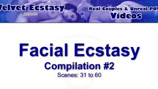 Facial Ecstasy Cumshot Compilation II - 30 Scenes!