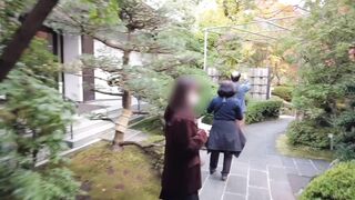 Traveling to Japan with a student who looks like Emma Watson and having raw sex with her tired body.