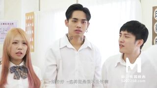 Trailer-Model Super Sexual lesson School-Sex Battle-Yue Ke Lan-MDHS-0004-Best Original Asia Porn Video