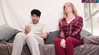 Stepmom helps her stepson to stop masturbating