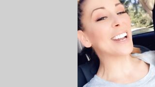 Cherie DeVille edging her stepsons cock while running errands for 4 hours