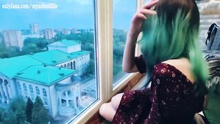 Сute teen loves to suck very much