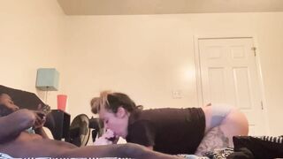 Blowjob and backshots multiple orgasms from bbc on fat ass