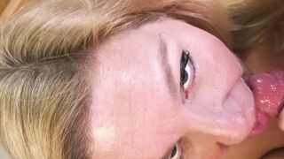 MILF'S CUM ON FACE & IN EYES COMPILATION