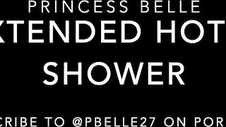 Big Boob MILF PBelle27 Hotel Shower Extended Fans Only Video!