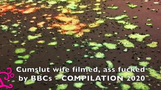 Cumslut wife fucked raw by BBCs compilation 2020 FULL VIDEO