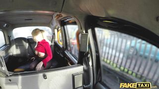 Fake Taxi Sasha Steele gets her tits out at the car wash