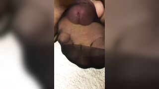 I fucked social media dude's wife nylon feet hard again