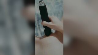 Young Woman Moans Loudly While Masturbating With Toy