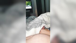 Step mom under blanket perfect handjob