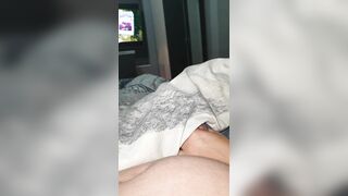 Step mom under blanket perfect handjob