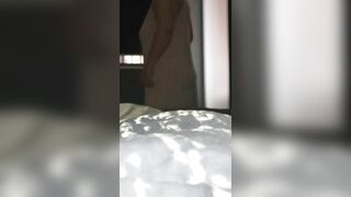 Student get fucked by his teacher at his home without condom