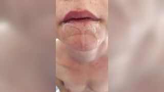 Cum in my mouth... (Full Clips on my Fansly)