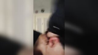 Homemade Throat Fuck Cum In Mouth