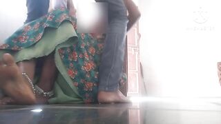 Telugu lovers fucking in home suddenly come some one