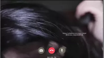 NTR:Having sex with a stranger while on a video call with my boyfriend(Full version 41min)