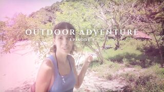 Outdoor adventure. Episode 1: Spontaneous sex in an abandoned house. Interactive Sex Cinema.