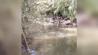 Enjoying the river