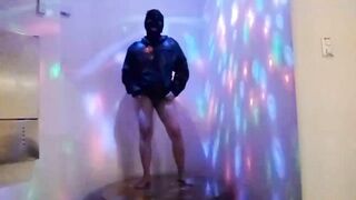 Sexy dance with lights