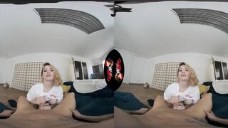 Vrlatina - Super Hot Blonde Latina VR Sex