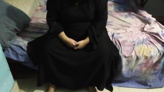 Big Boobs Indonesian MILF Mom rough fucked by guy - Hijab and Burqa