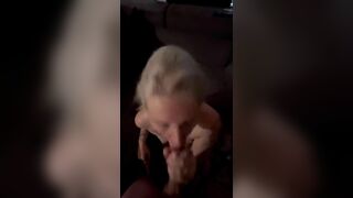 I Suck a Big Dick & Get Slapped Hard (Tattooed Small Blonde)