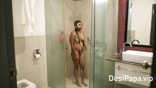 Indian Desi MILF with Big natural Tits has intimate sex after hot Shower